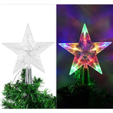 Estrela Iluminada para Árvore de Natal