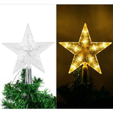 Estrela Iluminada para Árvore de Natal